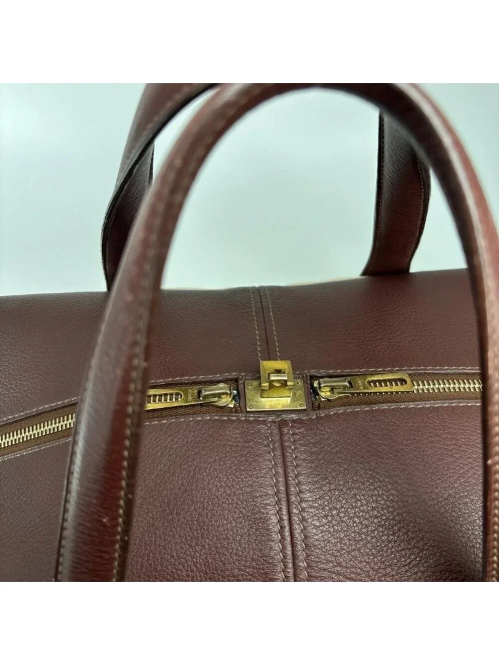 Hermes Super Victoria 43 Boston Bag Purse
